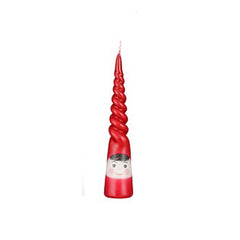 Red Santa Cone Candle (20cm)