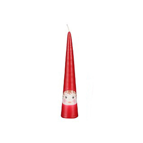 Red Santa Candle (20cm)