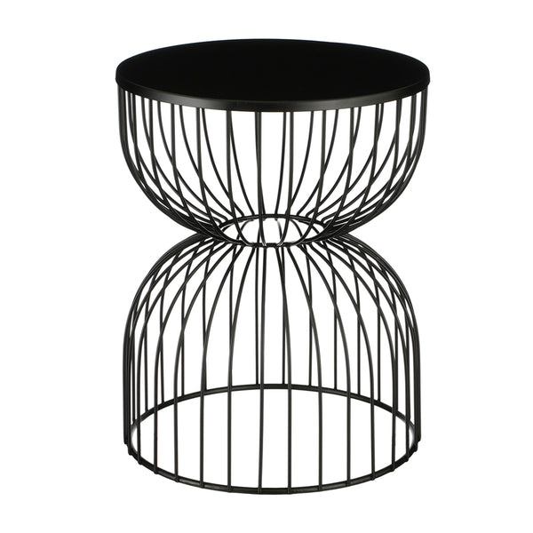 Black Adamo Side Table (38 cm)
