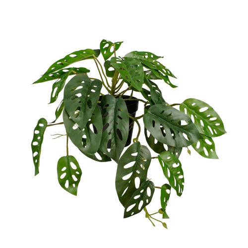 Artificial Hanging Monstera in Pot (40 cm)