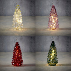 Transparent Tree 10 LED (21.5cm)