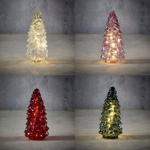 Transparent Tree 10 LED (21.5cm)