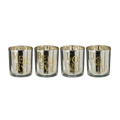 Silver Tealight Holder (8cm)