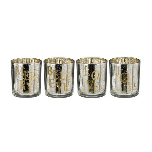 Silver Tealight Holder (8cm)