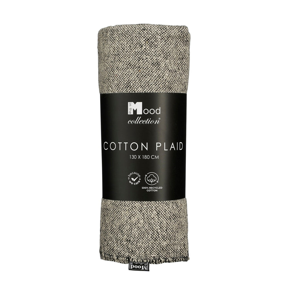 Off White Chrissy Throw (180 cm)