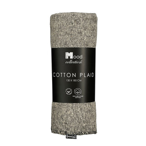 Off White Chrissy Throw (180 cm)