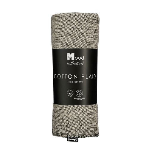 Off White Chrissy Throw (180 cm)