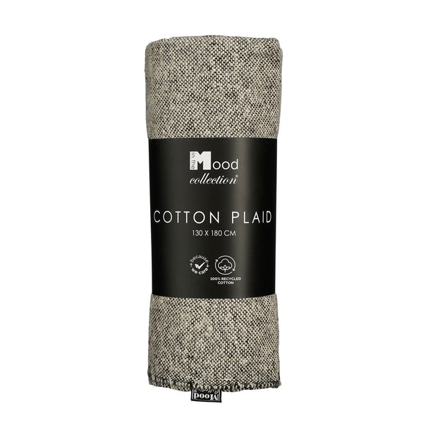 Off White Chrissy Throw (180 cm)