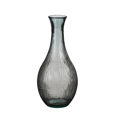Anthracite Dix Recycled Glass Vase (75 cm)