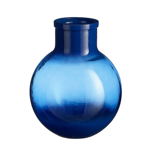 Blue Bolero Glass Vase (31 cm)