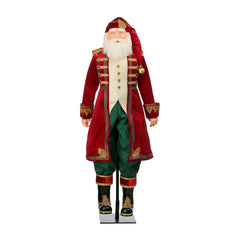 Life-Size Red Santa Figure (162.5cm)