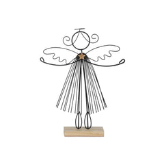 Black Angel Decoration (23cm)