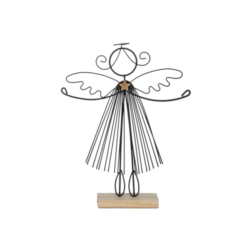Black Angel Decoration (23cm)
