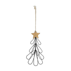 Black Tree Ornament (15cm)