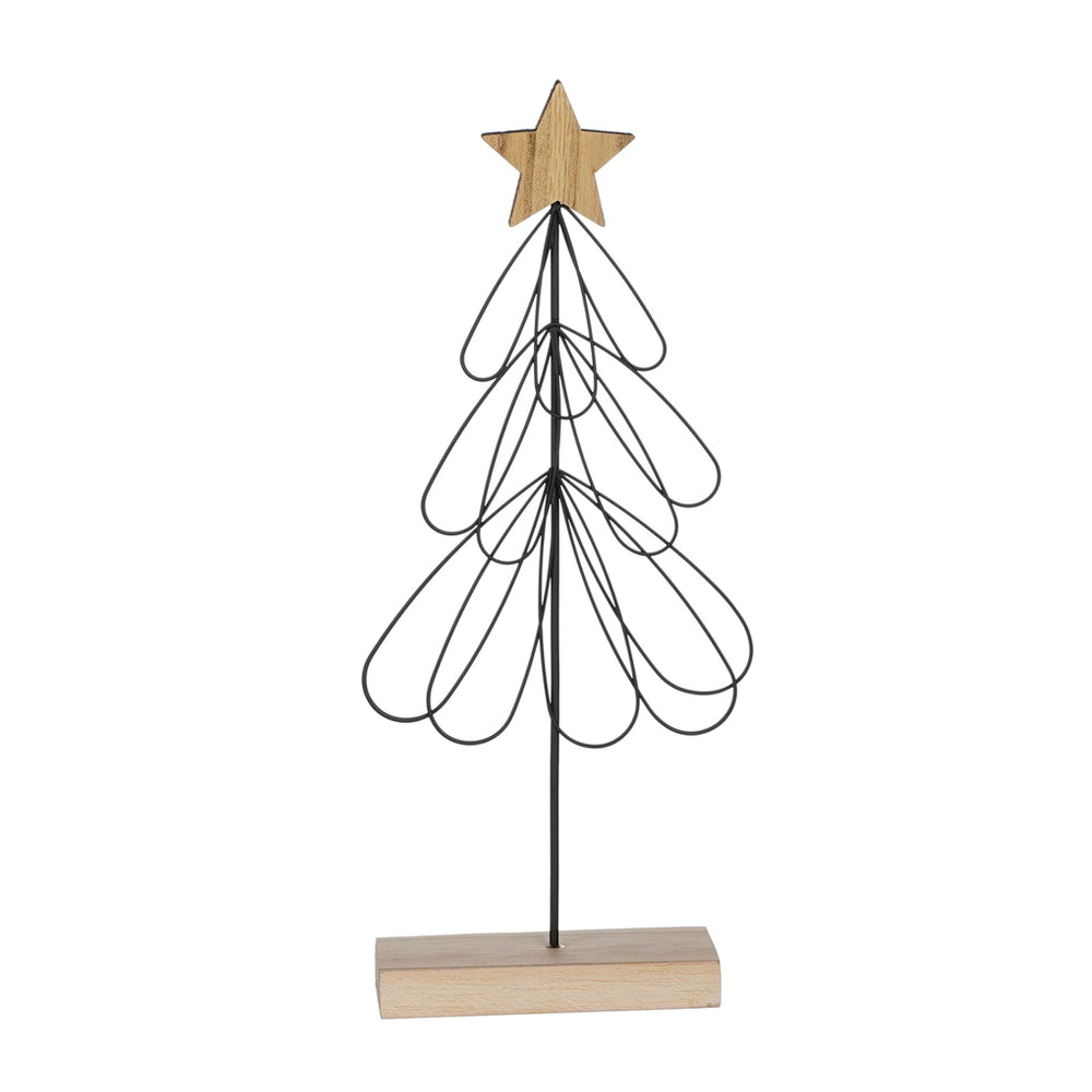 Black Tree Decoration (30cm)