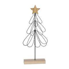 Black Tree Decoration (30cm)