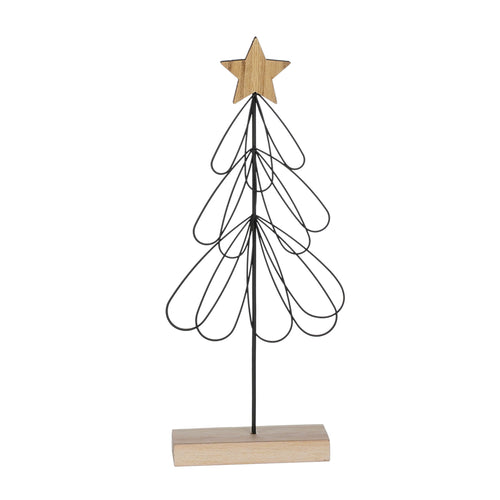 Black Tree Decoration (30cm)
