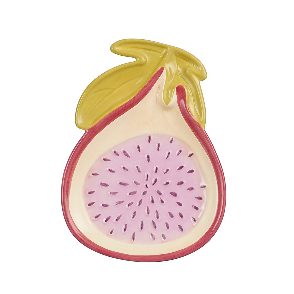 Purple Fresh Fig Plate (19 cm)