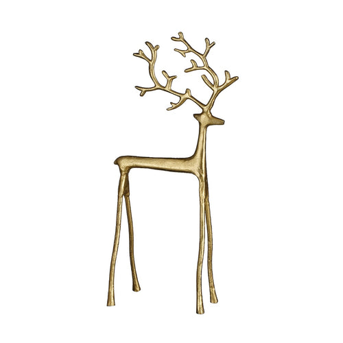 Gold Reindeer Decoration (41cm)