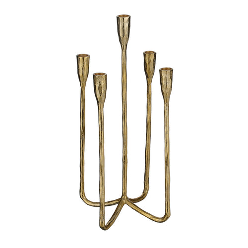 Christy candleholder gold 23x22.5x44cm