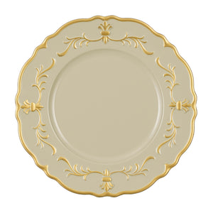 Mila White Decoration Plate (33cm)