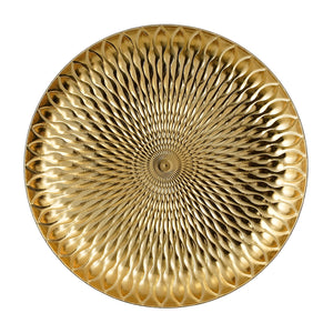 Mila Gold Decoration Plate (33cm)