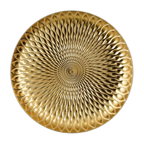 Mila Gold Decoration Plate (33cm)