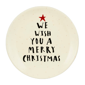 Merry Christmas Breakfast Plate (20cm)