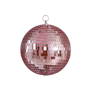Pink Mirror Ball Ornament (20cm)