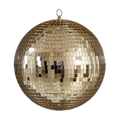 Champagne Mirror Ball Ornament (30cm)