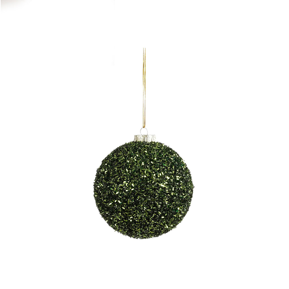 Unbreakable Dark Green Bauble (10cm)