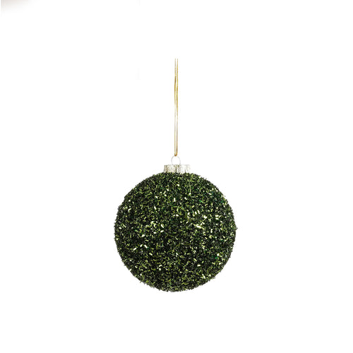 Unbreakable Dark Green Bauble (10cm)