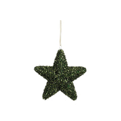 Dark Green Star Ornament (15cm)