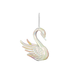 White Swan Ornament (10cm)