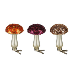 Glass Mushroom Clip (9cm)