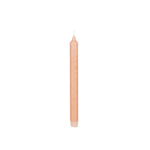 Premium Pink Stearin Dinner Candles - (25 cm)