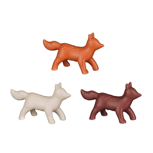 Fox Decoration Each At (13.5cm)