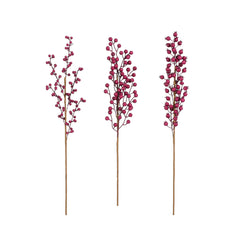 Fuchsia Berry Spray (70cm)