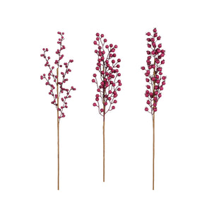 Fuchsia Berry Spray (70cm)