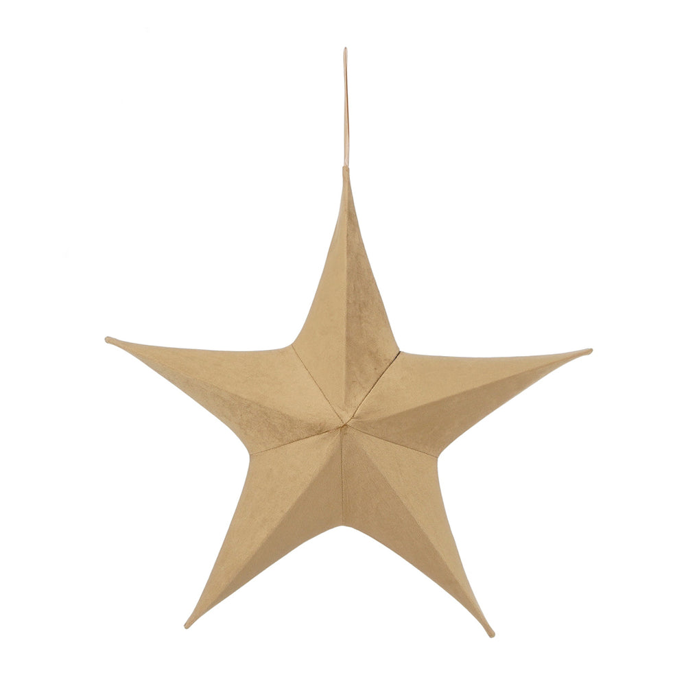 Light Brown Hanging Star (60cm)