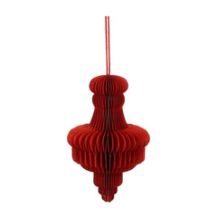 Red Finial Ornament (16cm)