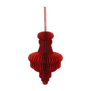 Red Finial Ornament (16cm)