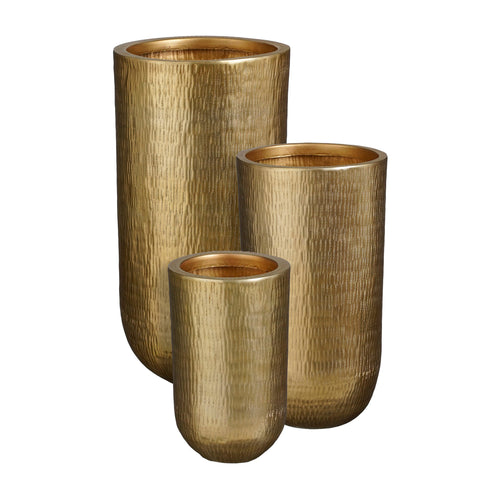 Aspen pot champagne h40cm