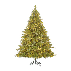 Green Bolton Christmas Tree with LEDs (230cm)