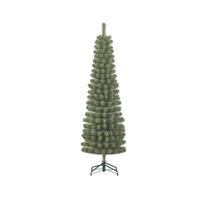 Green Charlton Pillar Christmas Tree (155cm)