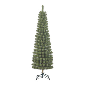 Green Charlton Pillar Christmas Tree (185cm)