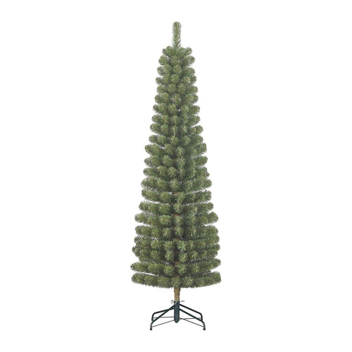 Green Charlton Pillar Christmas Tree (185cm)