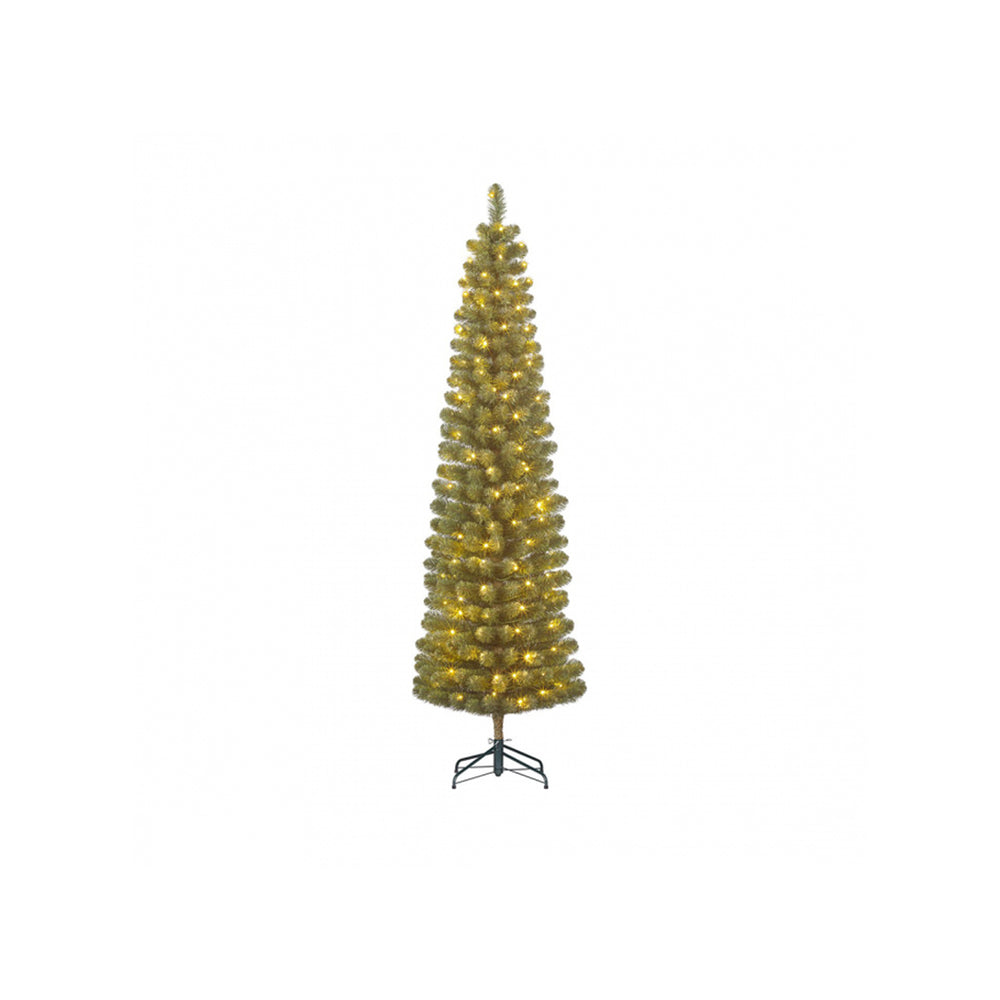 Green Charlton Christmas Tree with LEDs (155cm)