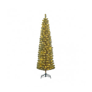 Charlton Pillar Christmas Tree with LEDs (215cm)