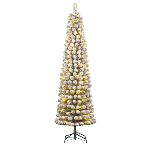 Charlton pilar christmas tree led green 180l h230xd58cm